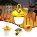 Summer Savings WJSXC Camping Light Outdoor Lamp Camp Light Tent Light USB Rechargeable LED High Range High Value Outdoor Camping Lights Chandelier Handheld Lamp Gold