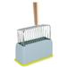 Cat Litter Scooper Metal with Cat Litter Scoop Holder Deep Cat Sifter Shovel Stainless Steel Litter Sifter Scooper Caddy Kitty Litter Scooper with Box for Cat Kitty - Light blue