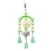 KYAIGUO Parakeet Bird Toys Parrot Chewing Toy Beads Eco-Friendly Wooden Sticks Safe Acrylic Bead Tassels for Hanging Cage