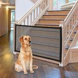 Leonard Dog Gate Dog Gate For The House Magic Gate For Dog Extra Wide Pet Gates For Dogs Doggie Door Doggy Door Dog Houses For Medium Dogs Pet Door Protect Enclosure Pet Supplies