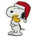 Peanuts Snoopy Hugs Woodstock Double Sided Window Cling Decor