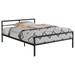 Coaster Furniture Fisher Gunmetal Metal Bed