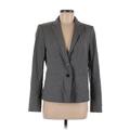 Ann Taylor Blazer Jacket: Gray Jackets & Outerwear - Women's Size 8