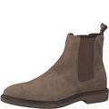 MARCO TOZZI by Guido Maria Kretschmer Herren Chelsea Boots aus Wildleder Elegant, Braun (Muscat), 45