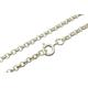 GENUINE Sterling Silver Round Link Belcher chain 22 inch