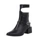 YUHAOTIN boots for women size 5 rain boots for women ankle boots for women size 6 fit boots for women women ankle boots size 9 wellington boots mens size 13 Black 6.5