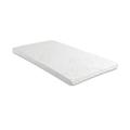 Starlight Beds 80cm x 200cm Mattress Topper, 7.5cm European Small Single Memory Foam Mattress Topper with Extreme Cooling Removable Cover, White. – 80x200x7.5cm