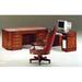 David Michael Computer Desk Wood in Brown/Red | 30 H x 45 W x 26 D in | Wayfair DM-A567