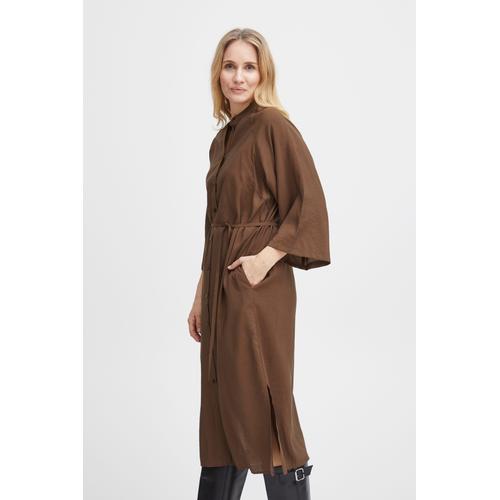 „Blusenkleid FRANSA „“Fransa FRMISA DR 1″“ Gr. xxl, US-Größen, braun (carafe) Damen Kleider Blusenkleider“