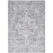 Gray/White 118 x 94 x 0.28 in Area Rug - Nicole Curtis Oriental Machine Woven Area Rug in Gray | 118 H x 94 W x 0.28 D in | Wayfair 099446927675