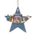 Jim Shore Star w/ Nativity Scene Ornament in Blue | 2.6 H x 5.7 W x 5.6 D in | Wayfair 6009696