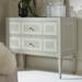 Modern History Home Milan 2 Drawer Accent Chest Wood in White | 34 H x 40 W x 18 D in | Wayfair MH561F02