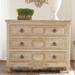 Modern History Home 3 Drawers Standard Dresser Wood in Brown | 38.5 H x 48 W x 19 D in | Wayfair MH343F01