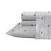 Nautica Printed Cotton Percale Sheet Sets 100% Cotton Percale in Red/Gray/White | King | Wayfair USHSA01228453