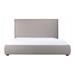Joss & Main Timothy Upholstered High Profile Platform Bed Polyester/Linen in Gray | 55 H x 88.5 W x 85.5 D in | Wayfair