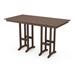 POLYWOOD® Farmhouse 37" x 72" Dining Table Plastic in Brown | 29.06 H x 72 W x 37.72 D in | Outdoor Dining | Wayfair FDT3772MA
