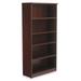 Alera® Valencia Series 39.38" H x 31.75" W Wood Standard Bookcase Wood in Brown | 39.38 H x 31.75 W x 14 D in | Wayfair ALEVA634432MY