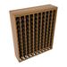 Red Barrel Studio® Karnes Deluxe Floor Wine Bottle Rack Wood/Solid Wood in Brown | 52 H x 43.94 W x 12.13 D in | Wayfair RDBL7540 38972913