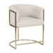 Vanguard Furniture Skye Button Back Metal Frame Chair Upholstered in Gray | 31 H x 24.5 W x 24 D in | Wayfair V962B-CH_153915