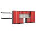 NewAge Products Pro Series 8 Piece Storage Cabinet Set Steel in Red | Wayfair 54180