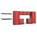 NewAge Products Pro Series 8 Piece Storage Cabinet Set Steel in Red | Wayfair 54178