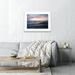 Four Hands Art Studio Ocean Blur II by Jeremy Bishop - Photograph Print Paper in Gray/Orange | 18 H x 24 W x 1.5 D in | Wayfair PG.JBI011.FP.0005.W