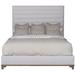 Vanguard Furniture Kelsey King Bed w/ Bracket Leg Upholstered/Polyester in Gray | 76 H x 83 W x 88 D in | Wayfair 592DK-PF_Sussex_153470_Bracket