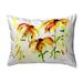East Urban Home Flowers Indoor/Outdoor Rectangular Lumbar Cushion Polyester/Polyfill blend | 16 H x 20 W x 6 D in | Wayfair