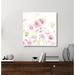 Red Barrel Studio® Queen Annes Lace & Cosmos On II By Danhui Nai, Canvas Wall Art Canvas in White | 36" H x 36" W x 1.5" D | Wayfair