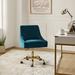 Etta Avenue™ Westlyn Task Chair Upholstered in Gray/Black | 35 H x 21.5 W x 24 D in | Wayfair 6259241F6C68406FA862A2EEB9E942F5