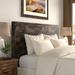 Signature Design by Ashley Derekson Full Panel Headboard Wood in Black/Brown | Queen | Wayfair B200-57