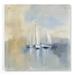 Breakwater Bay Morning Sail I by Silvia Vassileva - Unframed Painting Plastic/Acrylic | 24 H x 24 W x 0.2 D in | Wayfair