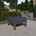 Highwood USA Bespoke Deep Seating Outdoor Ottoman Cobalt ACE Plastic in Blue | 16 H x 24 W x 24 D in | Wayfair AD-DSOT01-FR-ACE