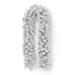 The Holiday Aisle® 9' Flocked Winter Fir Pre-Lit Garland w/ 50 Battery Operated Lights | 10 H x 108 W x 10 D in | Wayfair