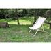 Arlmont & Co. Nurulla Reclining Beach Chair Solid Wood in Brown/Gray | 38 H x 22 W x 34 D in | Wayfair C914D96007BB4B4B9832556691E7C8F0