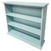 Millwood Pines Alekos Bookcase Wood in Blue | 32 H x 36 W x 10 D in | Wayfair D7F2A72C335F42668A7C657C937C648D