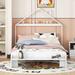 Vandaad Platforms Standard Bed by Gracie Oaks in White | 60 H x 56.9 W in | Wayfair 1C44043F5CB74D128042FDAE2F5B6D05