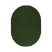 Green 216 x 144 x 0 in Area Rug - Hokku Designs Gatien Solid Color Machine Woven Indoor/Outdoor Area Rug in Hunter | 216 H x 144 W x 0 D in | Wayfair