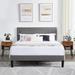 Lark Manor™ Maybee Steel Platform 3 Piece Bedroom Set Upholstered/Metal in Brown | 47.7 H x 53.9 W x 76.6 D in | Wayfair