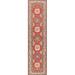 Red/White 131 x 32 x 0.25 in Area Rug - Isabelline Oriental Handmade Hand-Knotted Runner 2'8" x 10'11" Wool/Area Rug in Red/Ivory | Wayfair