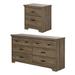 South Shore Versa 6 Drawer Double Dresser Wood in Brown | Wayfair 11272