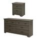 South Shore Versa 6 Drawer Double Dresser Wood in Gray | Wayfair 11270