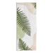 Bay Isle Home™ Pastel Shapes Fern Sprouts Giclee Art By Ziwei Li 17.0 H x 7.0 W x 0.5 D in brown in White;green;beige | Wayfair