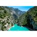 Millwood Pines Andreena Gorges Du Verdon, France Europe On Canvas by Erich Fend Photograph Canvas in Blue/Green | 8 H x 12 W x 1.25 D in | Wayfair