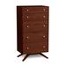 Copeland Furniture Astrid 5 Drawer Chest Wood in Brown | Wayfair 2-AST-50-33