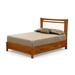 Copeland Furniture Monterey Platform Bed Upholstered/Genuine Leather in White | Queen | Wayfair 1-MON-22-23-STOR-3316