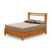 Copeland Furniture Monterey Platform Bed Upholstered/Genuine Leather in White | California King | Wayfair 1-MON-25-03-STOR-3316