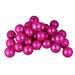 Northlight Seasonal Matte Shatterproof Christmas Ball Ornament Plastic in Pink | Wayfair 31755249