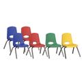 Factory Direct Partners Plastic Classroom Chair Plastic | 10" | Wayfair 10357-AS