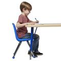 Factory Direct Partners Plastic Classroom Chair Plastic | 12" | Wayfair 10361-AS
